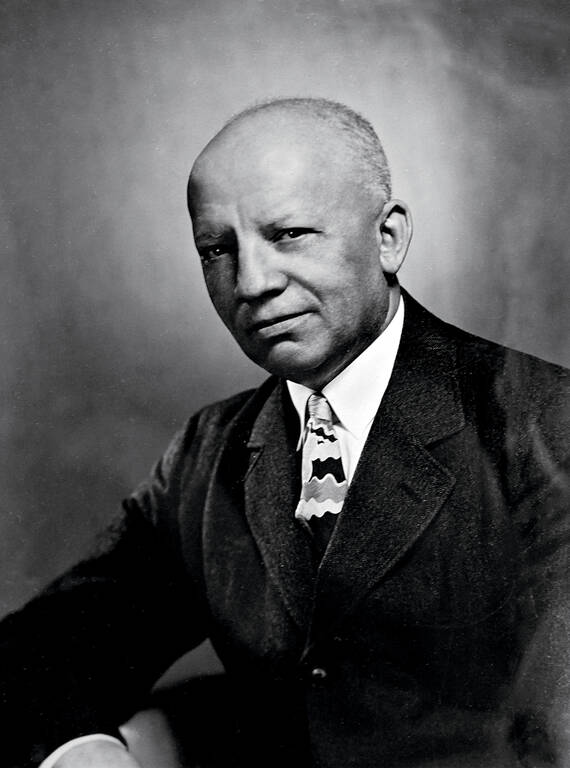 <p>Woodson in 1947.</p>